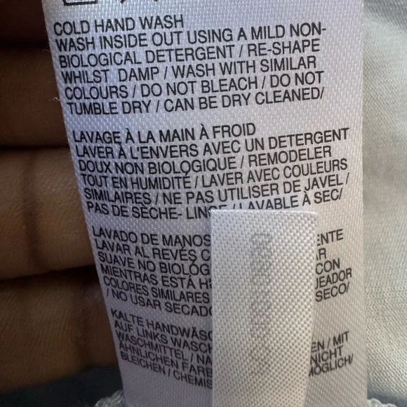 Blue and White Maternity Dress - Picture 12 of 15